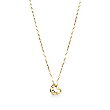 Elsa Peretti Open Heart Pendant In 18k Gold More Sizes Available Tiffany Co - Yellow Gold Open Heart Pendant Elsa Peretti Open Heart Pendant In 18k Gold More Sizes Available Tiffany Co - Yellow Gold Open Heart Pendant