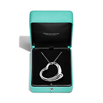 Elsa Peretti® Open Heart Pendant in Sterling Silver