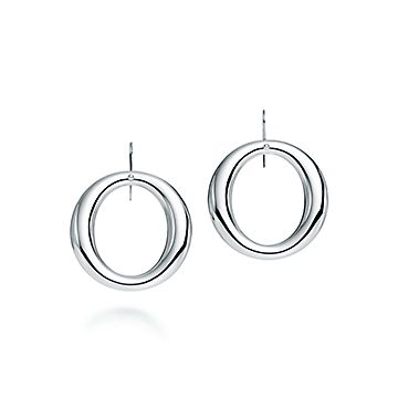 Elsa Peretti® Sevillana™ hook earrings in sterling silver