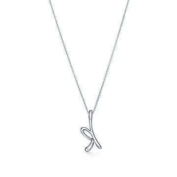 ティファニー Tiffany&Co ロック チャーム　イニシャルK　SV925 ティファニー ロックチャーム トップ イニシャルK 南京錠