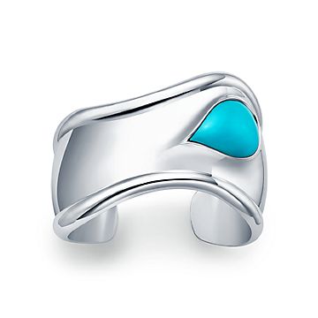 [Tiffany] Elsa Peretti タイガーズアイ カボションリング Tiffany] ティファニー Elsa Peretti ブラックカボションリング
