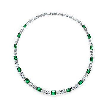 Tiffany sale emerald pendant