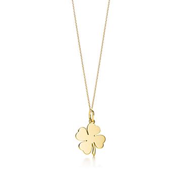 tiffany and co clover necklace