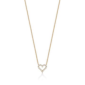 Gold Heart's Innocence Diamond Pendant – GIVA Jewellery