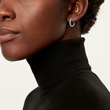 In and store out diamond earrings