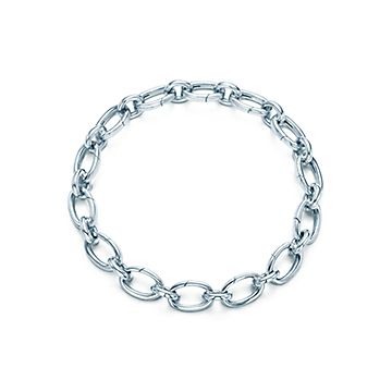 Tiffany & Co. PEBBLE LINK OVAL BRACELET