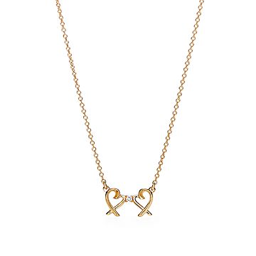 Tiffany loving heart on sale necklace