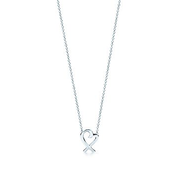 Paloma Picasso® Loving Heart pendant in sterling silver, mini 