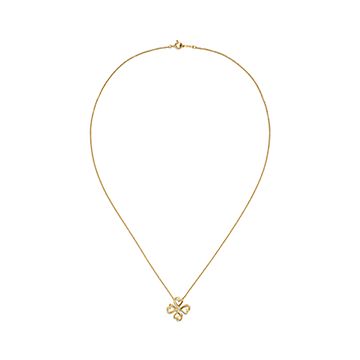 Paloma Picasso® Loving Heart Small Pendant in Yellow Gold with a