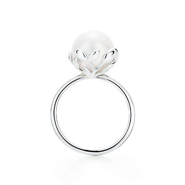 Tiffany & co 2024 pearl ring