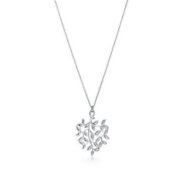 Paloma Picasso® Olive Leaf pendant in sterling silver, small