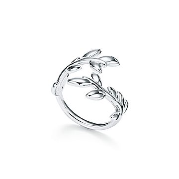 Tiffany olive leaf bypass ring clearance