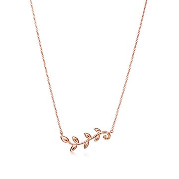 TIFFANY & CO.] Tiffany Olive Leaf Picasso Silver 925 Ladies Necklace –  KYOTO NISHIKINO