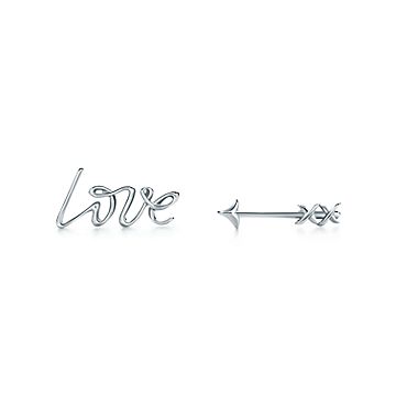 tiffany love earrings