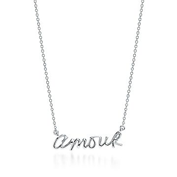 tiffany amour necklace