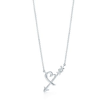 Paloma's Graffiti Heart & Arrow Pendant