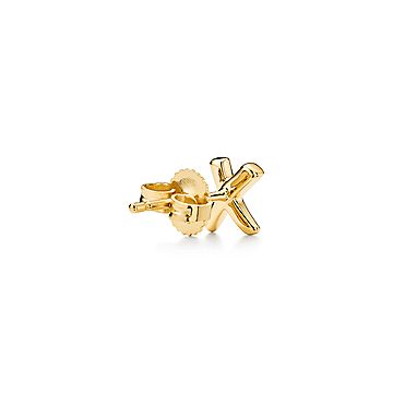 Paloma's Graffiti X earrings in 18k gold, mini. | Tiffany & Co. CA