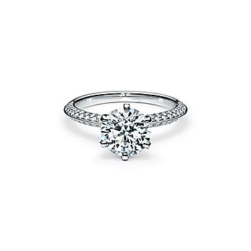 Pave tiffany deals setting price