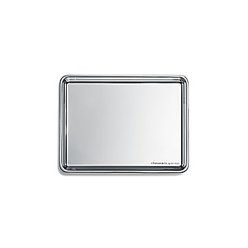 PLAT ANCIEN RECTANGULAIRE En Metal Argente Signe Christofle Modele