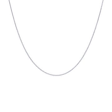 Shop Platinum Chain Necklace in 18 