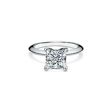 Princess cut tiffany sales diamond ring