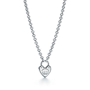 Collar Love Return To Tiffany Con Dije Estilo Candado En Plata Fina Tiffany Co Necklaces at up to 70% off. return to tiffany collar love con dije estilo candado