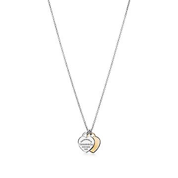 Tiffany gold heart charm shop
