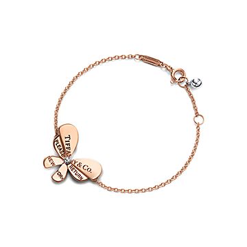 tiffany love bracelet rose gold