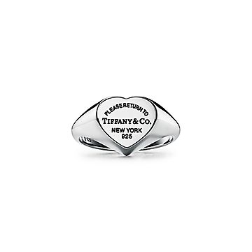 Anillos de plata hot sale tiffany