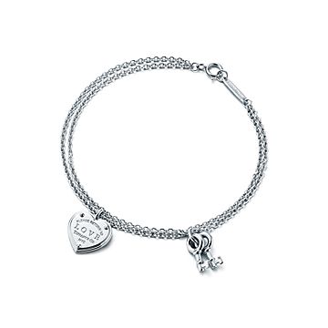 silber armband von tiffany