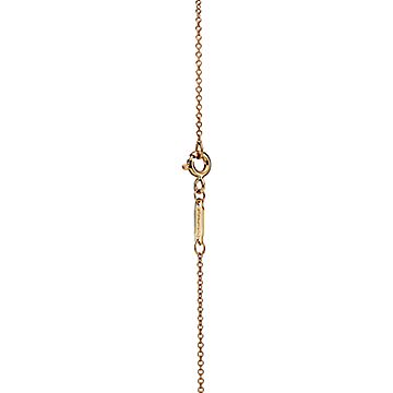 Tiffany 14k gold sale necklace