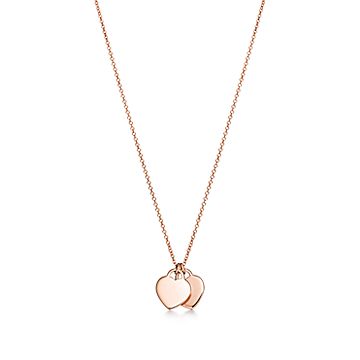 to Tiffany™ Double Heart Tag Pendant 
