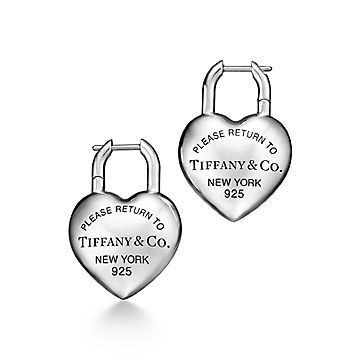 ピアス TATIANA (SILVER925) Full Heart Earring 4BTR239 return-to-tiffanyfull-heart-