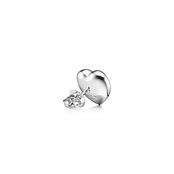 Return to Tiffany® Full Heart Earrings in Sterling Silver | Tiffany & Co.