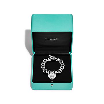 Tiffany heart deals toggle bracelet