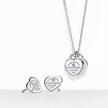 Return to Tiffany™ Heart Pendant and Earrings Set, Limited Edition