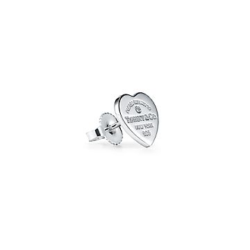 【Tiffany&Co】Mini Heart Pendant and Earrings Set Return to Tiffany™ Mini Heart Pendant and Earrings Set in