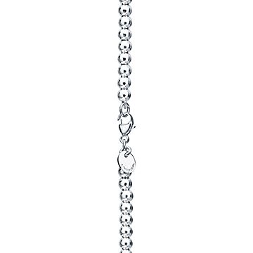 Tiffany small silver ball bracelet sales