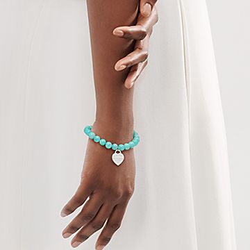 Tiffany & co return to Tiffany bead bracelet in amazonite, Women's Fashion,  Watches & Accessories, Other Accessories on Carousell