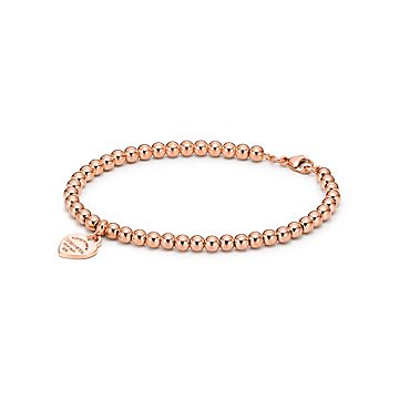 Tiffany gold bead bracelet store