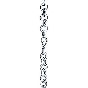 Tiffany heart outlet link necklace