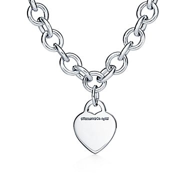 tiffany co heart toggle necklace