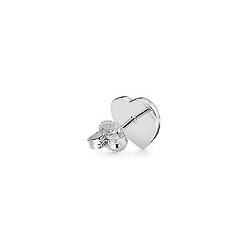 Return to Tiffany™ Heart Tag Earrings in Sterling Silver with a 