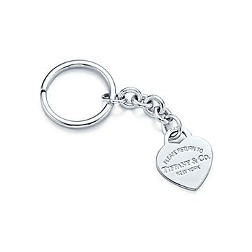 stortbui energie Dinkarville Return to Tiffany® heart tag key ring in sterling silver. | Tiffany & Co.
