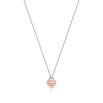 Gold return to tiffany sales necklace