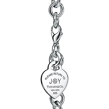 Return to Tiffany™ Joy Heart Tag Bracelet in Sterling Silver