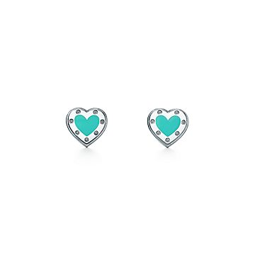 Tiffany and company store heart earrings