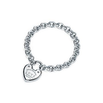Forever Love Lock & Key Couple Bracelet Pendant