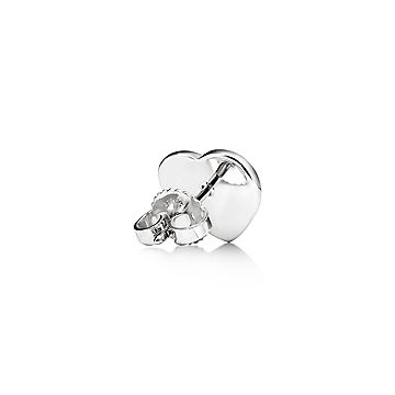 Return to Tiffany Lovestruck Heart Tag Arrow Earrings in Silver