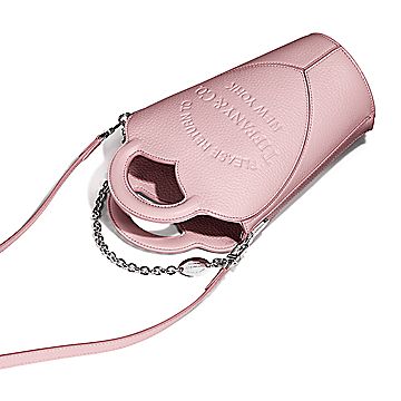 Return to Tiffany® Small Tote Bag in Crystal Pink Leather